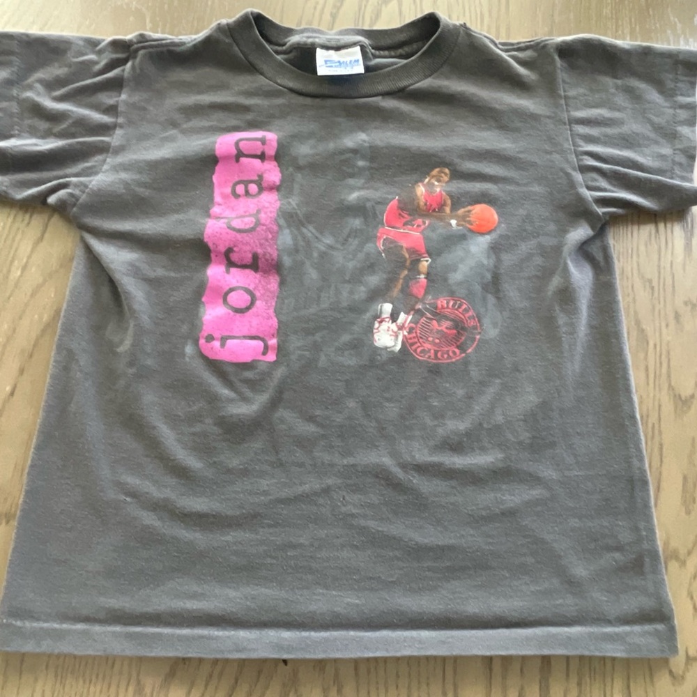 Vintage 90s Chicago Bulls Michael Jordan Salem Shirt Size Youth Large T-Shirt